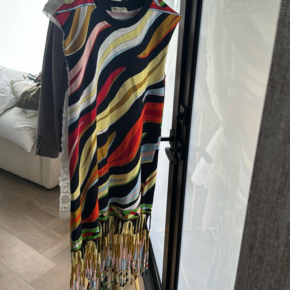 PUCCI fringe dress